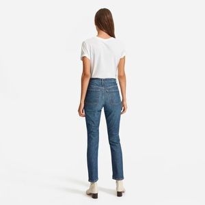 EVERLANE FADED INDIGO CHEEKY STRAIGHT JEAN